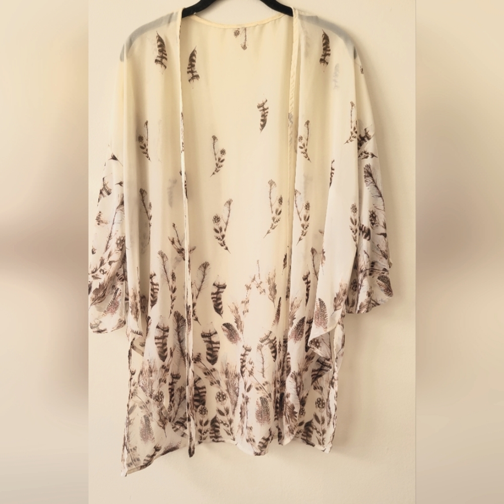 Sheer Feather Shawl